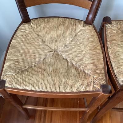 H536 Set of Two Bar Height Stools