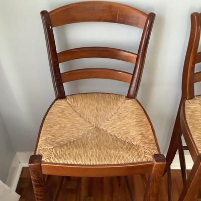 H536 Set of Two Bar Height Stools