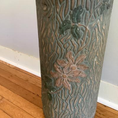 H542 Early Roseville / Weller Pottery Umbrella Stand