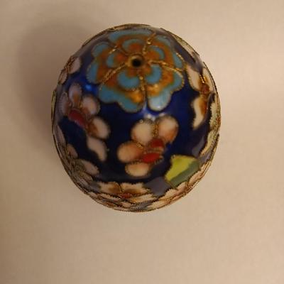 Vintage enamel egg