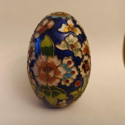 Vintage enamel egg