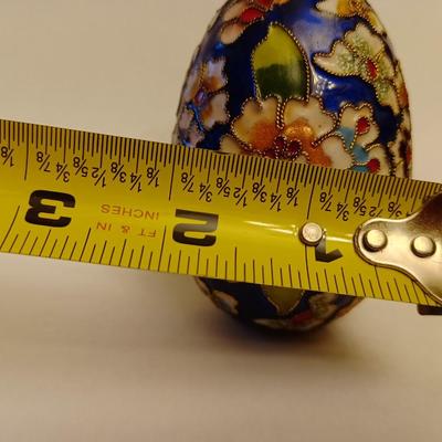 Vintage enamel egg