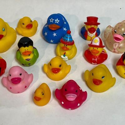 Rubber ducky, brigade in many different costumes