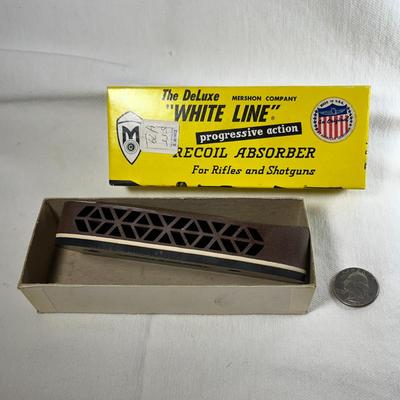WHITE LINE PROGRESSIVE ACTION RECOIL ABSORBER FOR RIFLES AND SHOTGUNS, NEW IN BOX