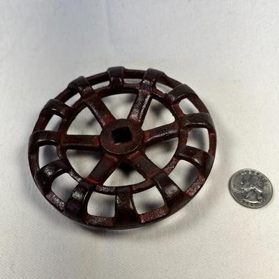 COOL ANTIQUE IRON SHUT-OFF HANDLE 