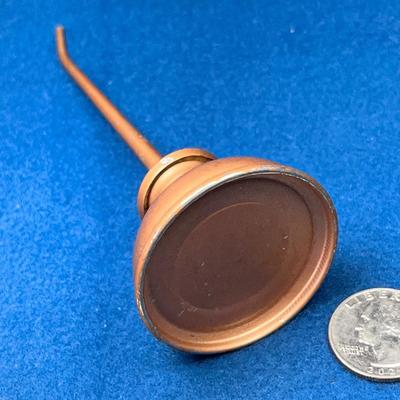 SMALL VINTAGE COPPER FINISH OIL CAN