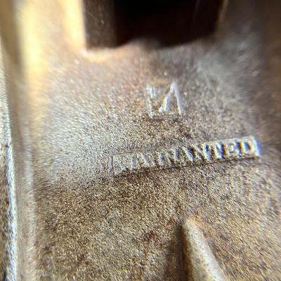 ANTIQUE WOOD PLANE TOOL "7 WARRANTED" 