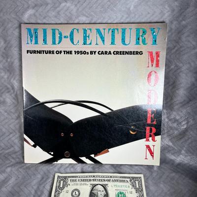 "MID-CENTURY MODERN- FURNITURE OF THE 1950's" BOOK by CARA CREENBERG