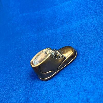 MINIATURE COPPERIZED BABY SHOE