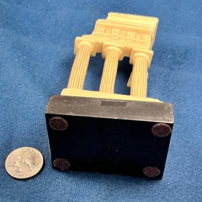ANCIENT GREEK TEMPLE RUINS FIGURE
