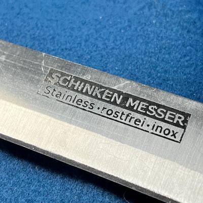 SCHINKEN MESSER 7-1/2" BLADE KITCHEN CARVING KNIFE