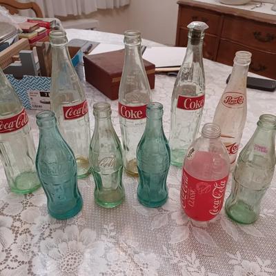 coke bottle lot