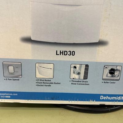 LG DEHUMIDIFIER ON CASTERS