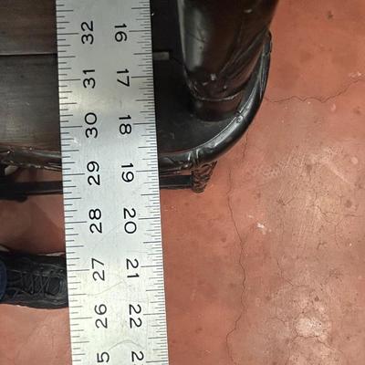 Antique Chinese Hand Carved wooden Chair - Ornate Carving