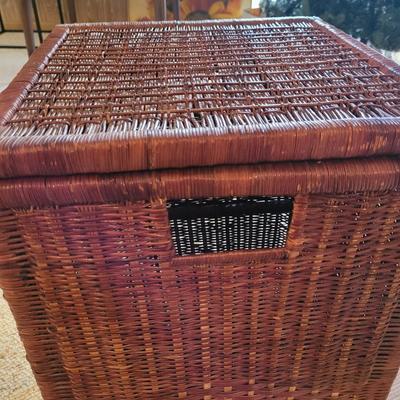 Woven Hamper and Storage Shelf (L-CE)