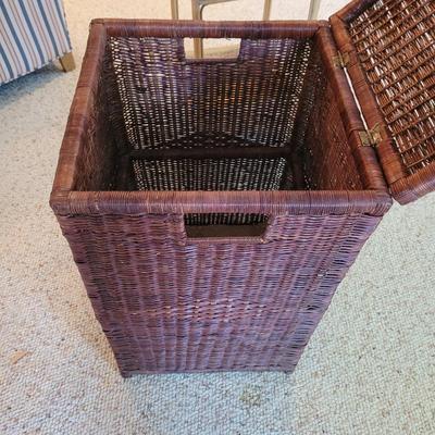 Woven Hamper and Storage Shelf (L-CE)