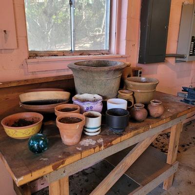 Ceramic Planters and Trays (BS-CE)