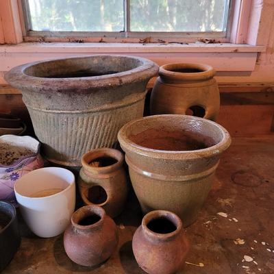 Ceramic Planters and Trays (BS-CE)