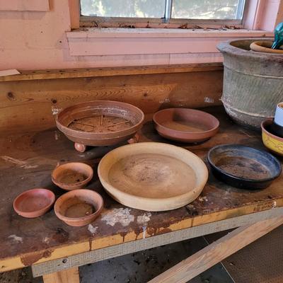 Ceramic Planters and Trays (BS-CE)