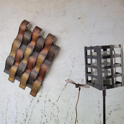 Assortment of Yard Art - Spinning Wood Spiral & More (Y-CE)