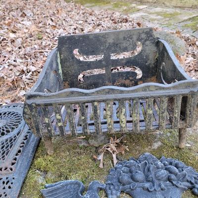 Cast Iron Fireplace Basket and More (Y-CE)