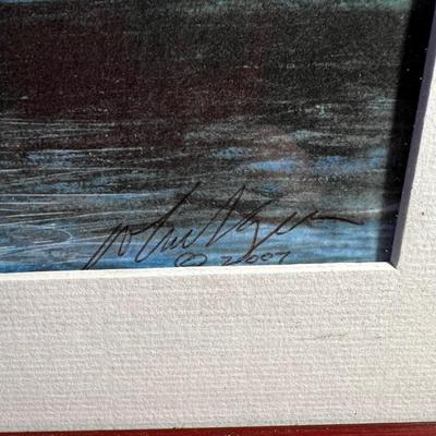 N404 Nautical "Sailing" #18/100 Signed and Numbered Print