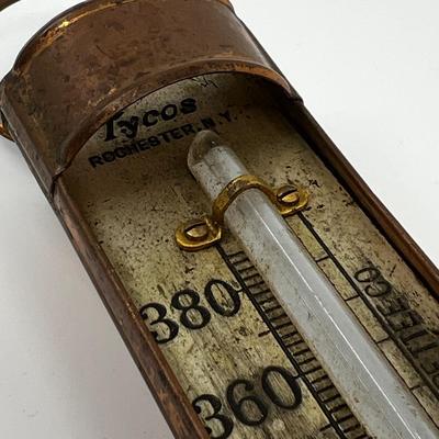 N406 Antique Copper Tycos TB Thermometer