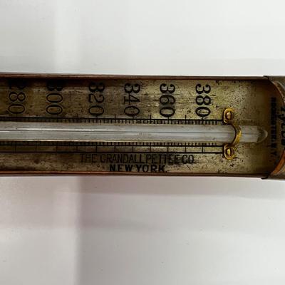 N406 Antique Copper Tycos TB Thermometer