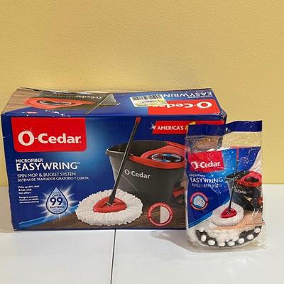 O-CEDAR ~ Microfiber Easywring ~ Spin Mop & Bucket System