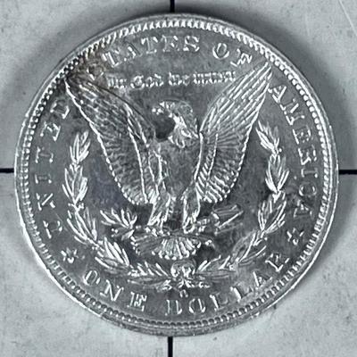 1881 O Morgan Silver Dollar