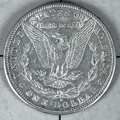 1890 O Morgan Silver Dollar