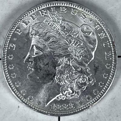 1883 O Morgan Silver Dollar