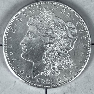 1921 D Morgan Silver Dollar