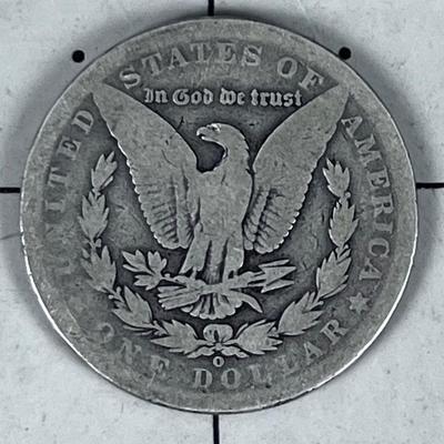 1890 "O" Morgan Silver Dollar 
