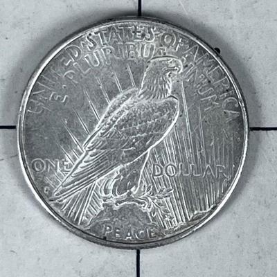 1923 "S" Liberty Peace Dollar 
