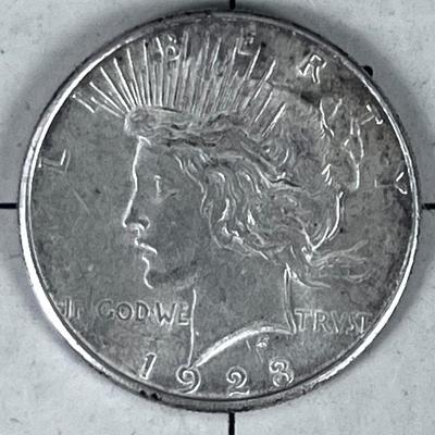 1923 "S" Liberty Peace Dollar 
