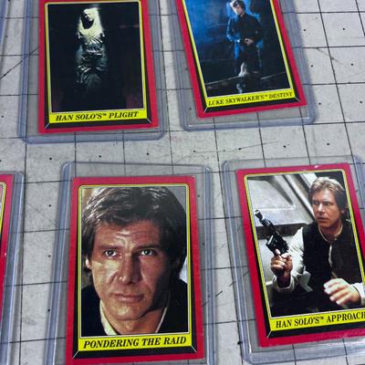 1977 to 1983 Star Wars Cards 