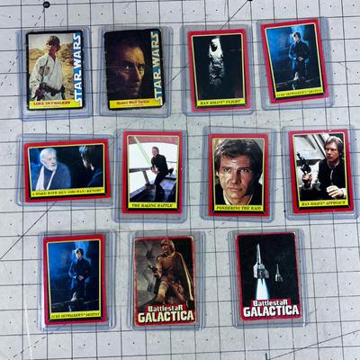 1977 to 1983 Star Wars Cards 