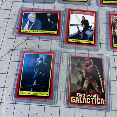 1977 to 1983 Star Wars Cards 