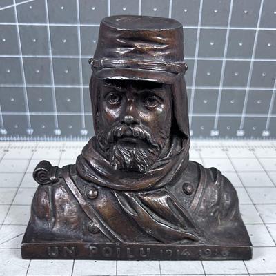 Bronze French Soldier 