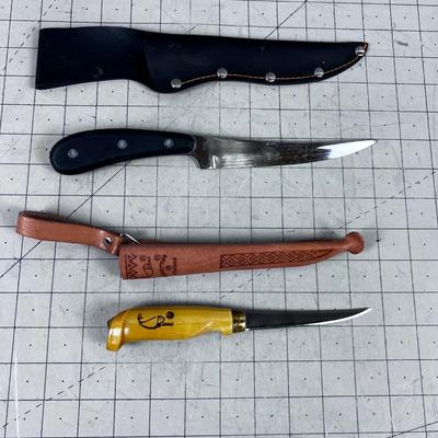 2 Fillet Knives 