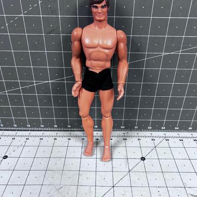 Vintage 1970's Action Figure BIG JIM with Kung Fu Arm 