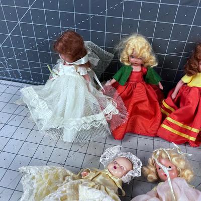 (11) Nancy Ann Story Book Dolls 1940's 