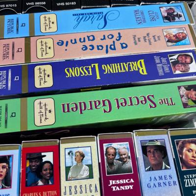 Giant Hallmark Hall of Fame, VHS movie Collection 
