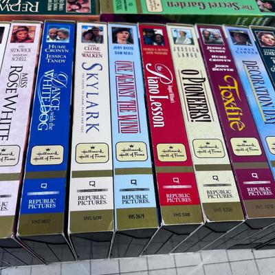 Giant Hallmark Hall of Fame, VHS movie Collection 
