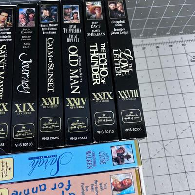 Giant Hallmark Hall of Fame, VHS movie Collection 
