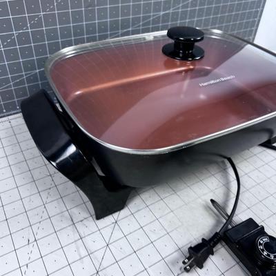 Hamilton Beach Elec tric Fry Pan LARGE