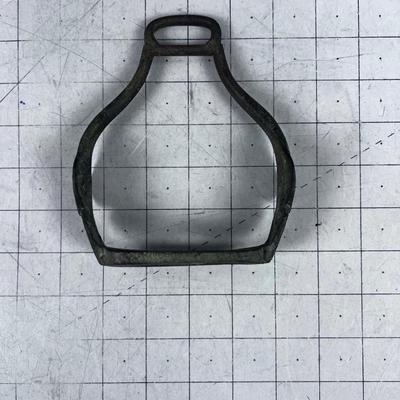 Antique Brass Stirrup 