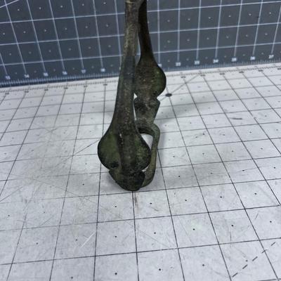 Antique Brass Stirrup 