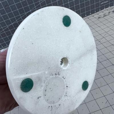 Marble Paper Towel Holder 
